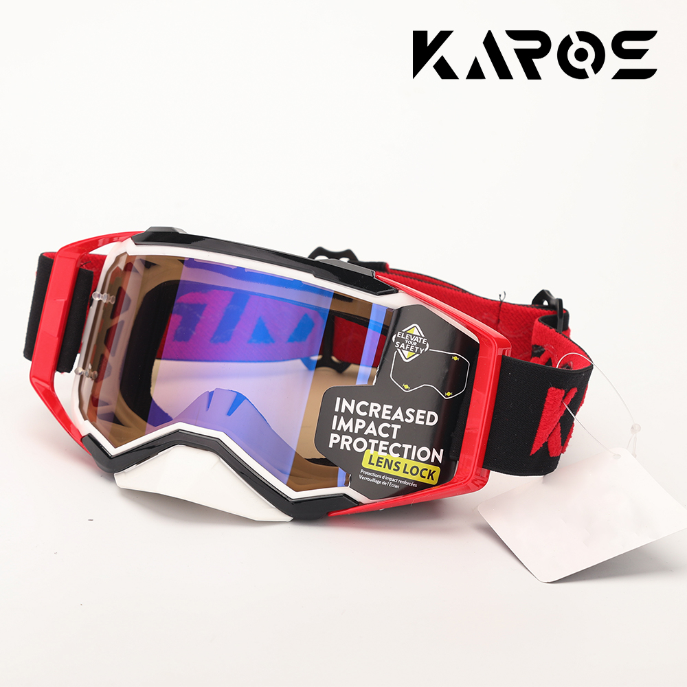 Mountain Biking Helmet - Kacamata Berkendara Motocross Karos UV400 Helm