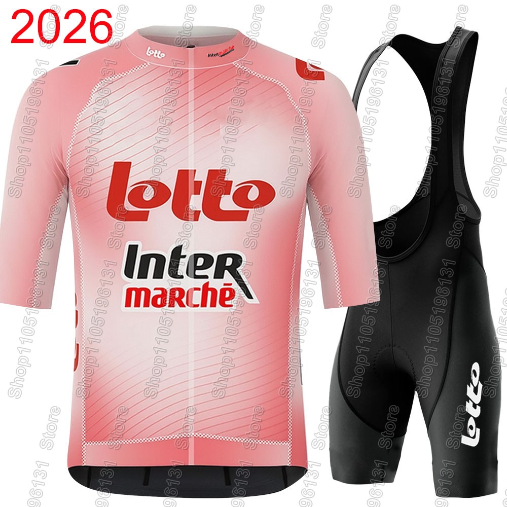 Mountain Biking Trousers - Lotto Intermarché 2026 Set Jersey Bersepeda