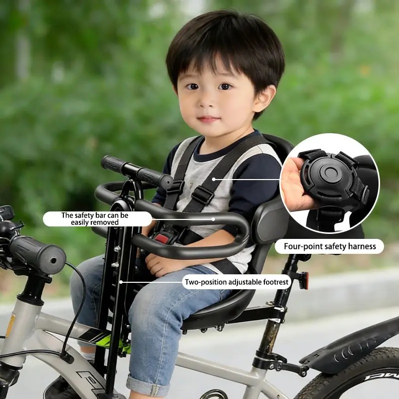 Mountain Biking Kids - Kursi Sepeda Anak yang Dipasang di