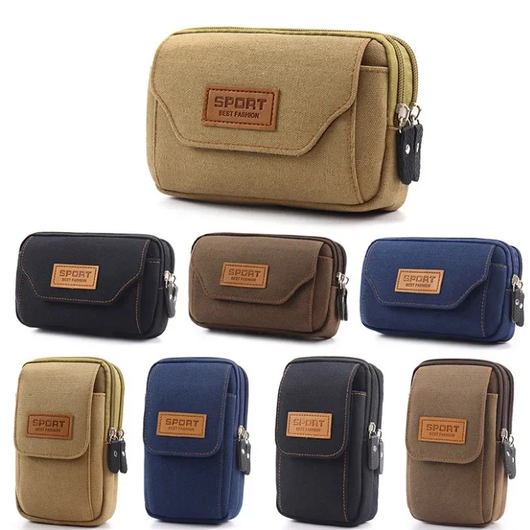 Mountain Biking Waist Pack - Tas pinggang pria 6.5 inci, tas