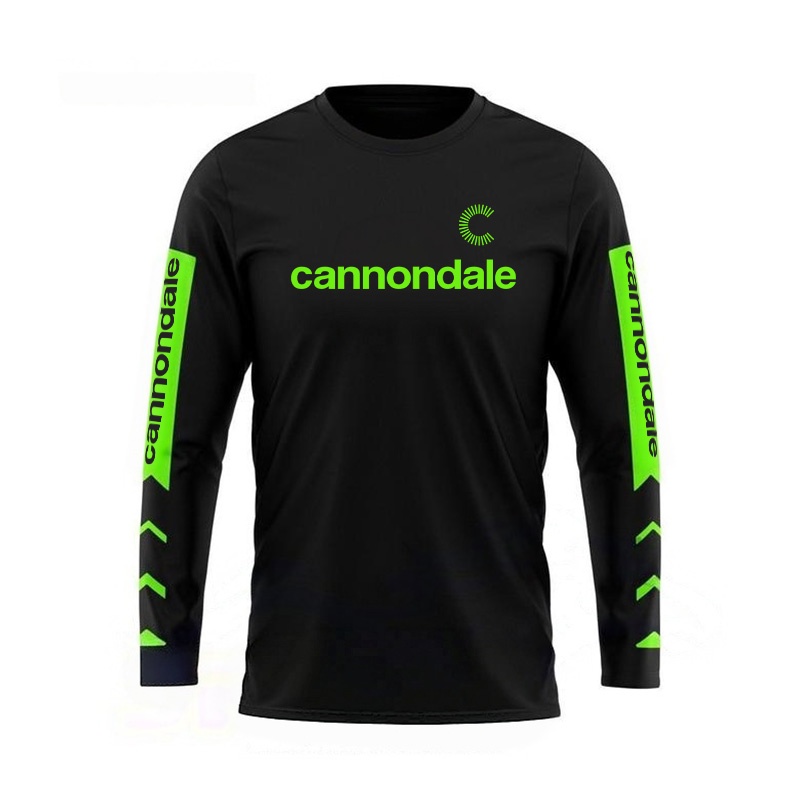 Mountain Biking Long Sleeve Shirt - Jersey sepeda gunung Cannondale DH untuk