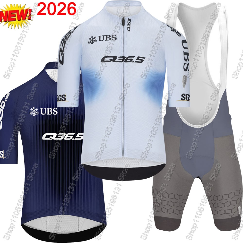 Mountain Biking Trousers - Q36.5 Set Jersey Bersepeda Tim 2026