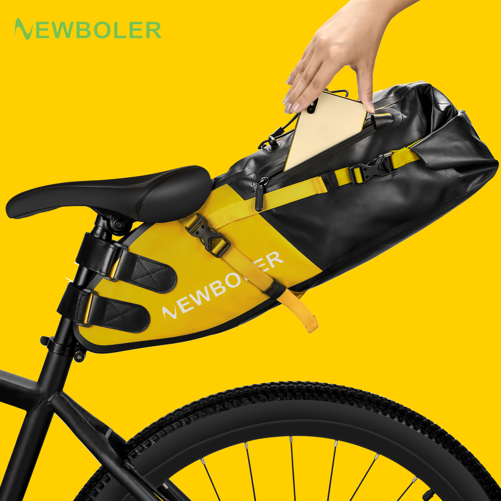 Mountain Biking Waist Pack - NEWBOLER Tas Sepeda Tahan Air Tas