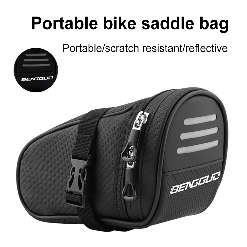 Mountain Biking Waist Pack - Tas Sadel Sepeda 1L Tas Ekor