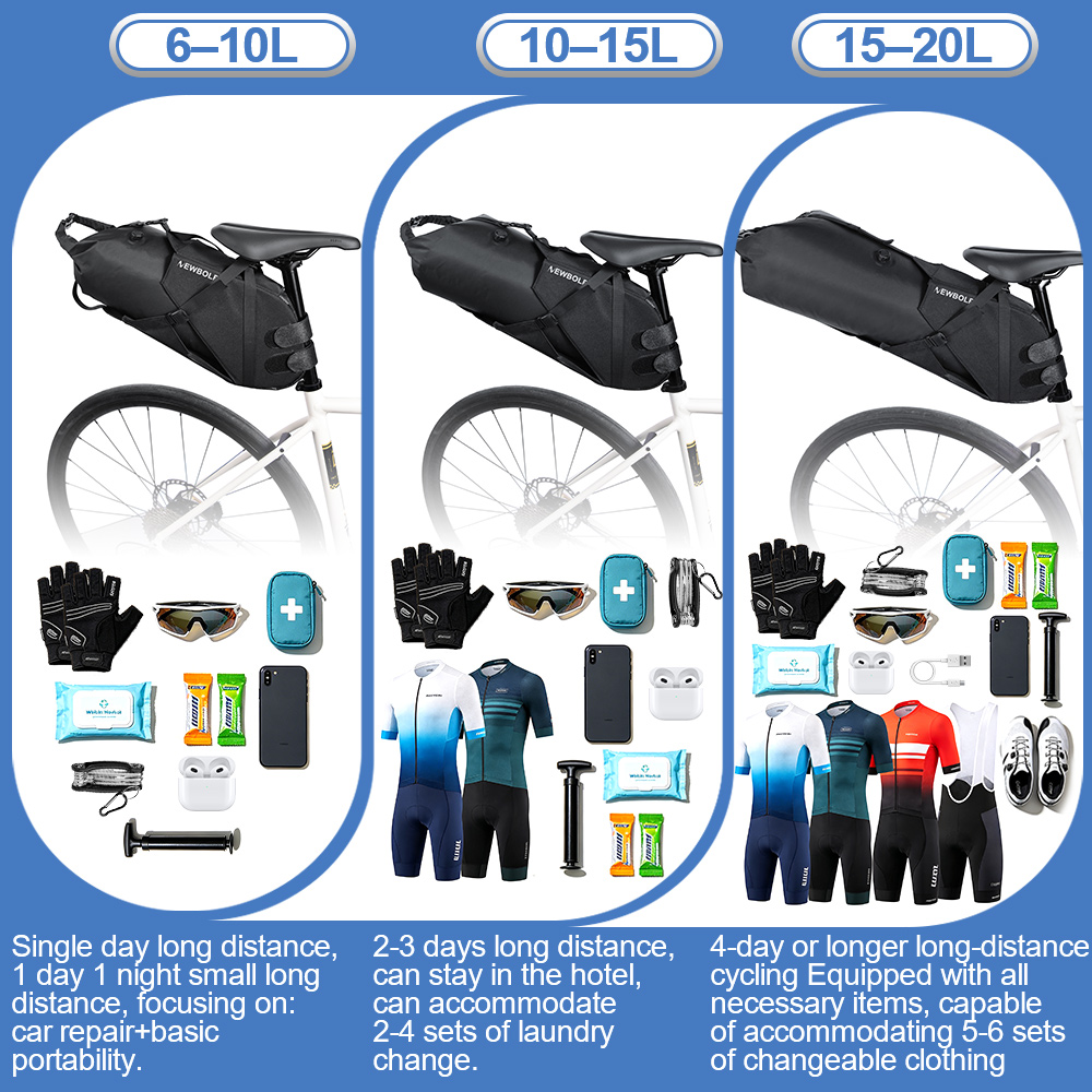 NEWBOLER Tas Sepeda Kapasitas  - Mountain Biking Waist Pack ulasan dan harga