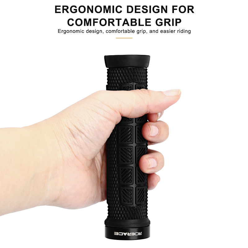 Grip Stang Sepeda Bahan Alumin - Mtb Grip Lock On ulasan dan harga