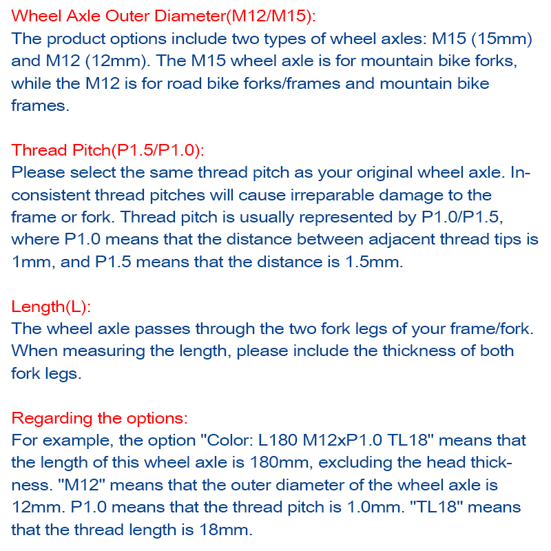 Thru Axle Skewers untuk MTB, s - Mountain Biking History ulasan dan harga