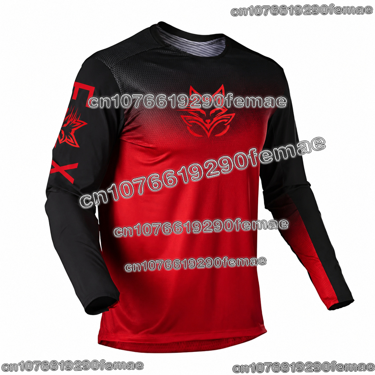 Jersey Bersepeda Gunung Musim  - Mountain Biking Long Sleeve Shirt ulasan dan harga