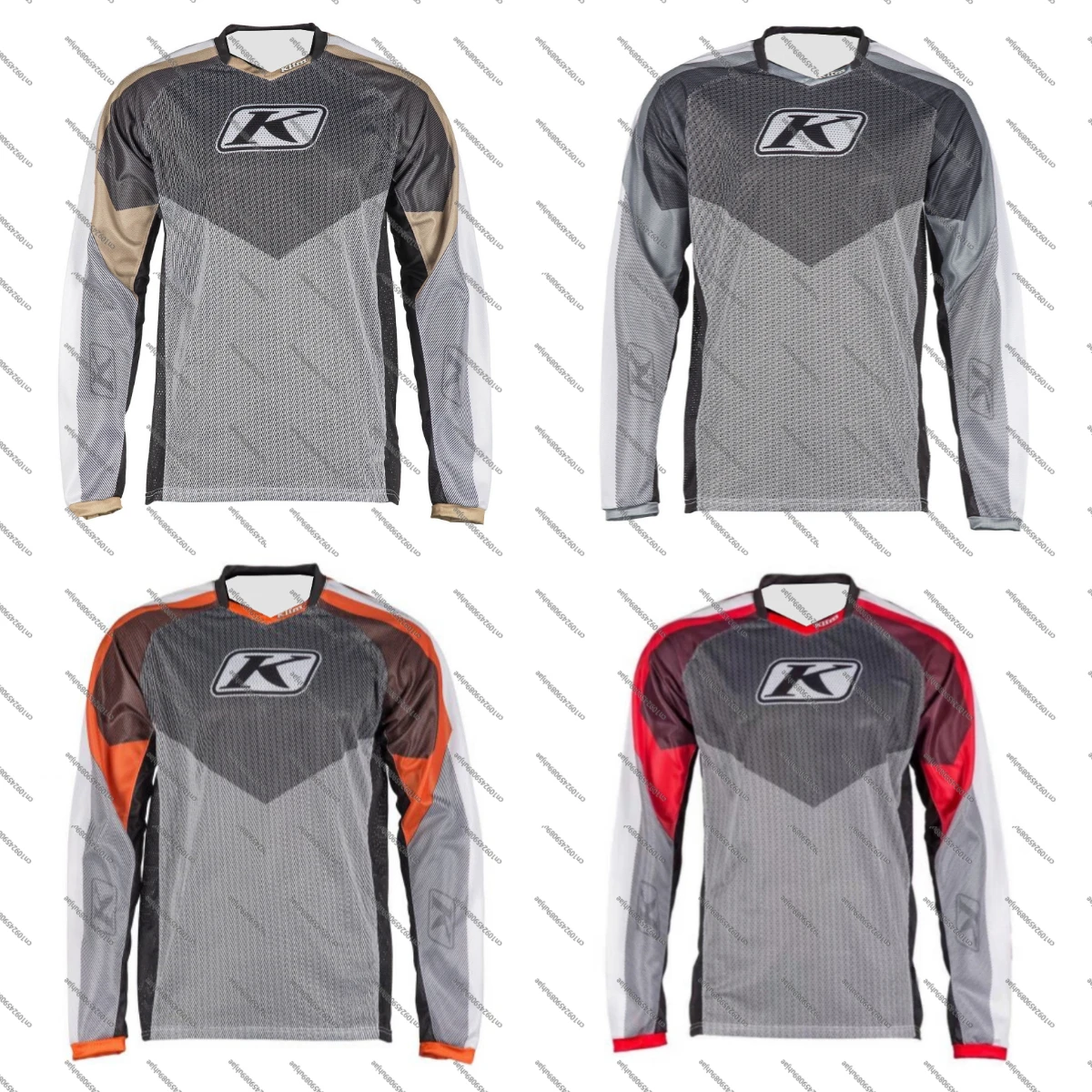 KLTM Retro jersey sepeda motor - Mountain Biking Long Sleeve Shirt ulasan dan harga