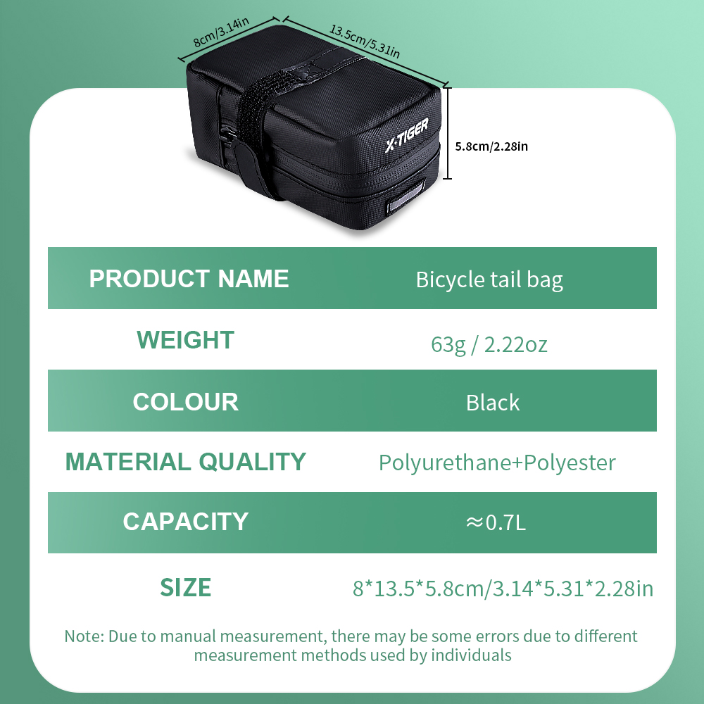 X-TIGER tas sadel sepeda Mini  - Mountain Biking Waist Pack ulasan dan harga