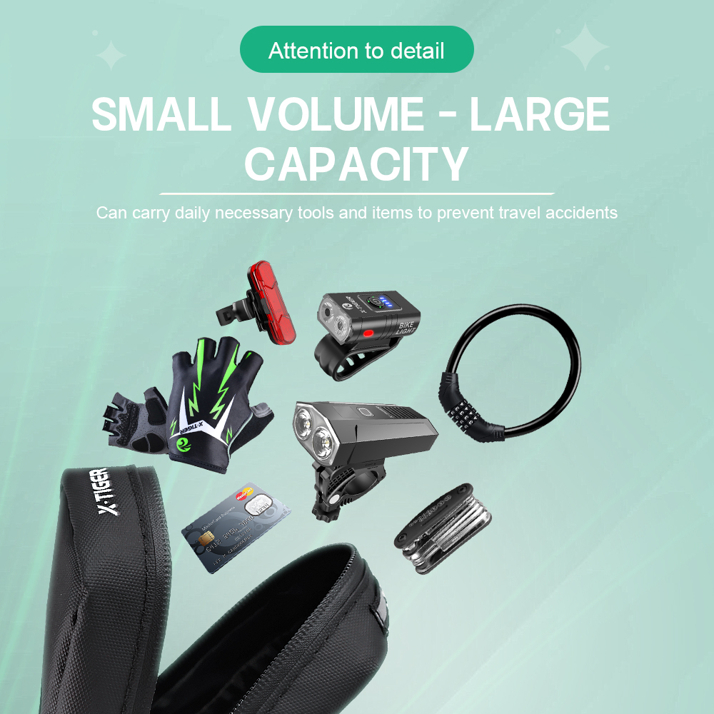 X-TIGER tas sadel sepeda Mini  - Mountain Biking Waist Pack ulasan dan harga