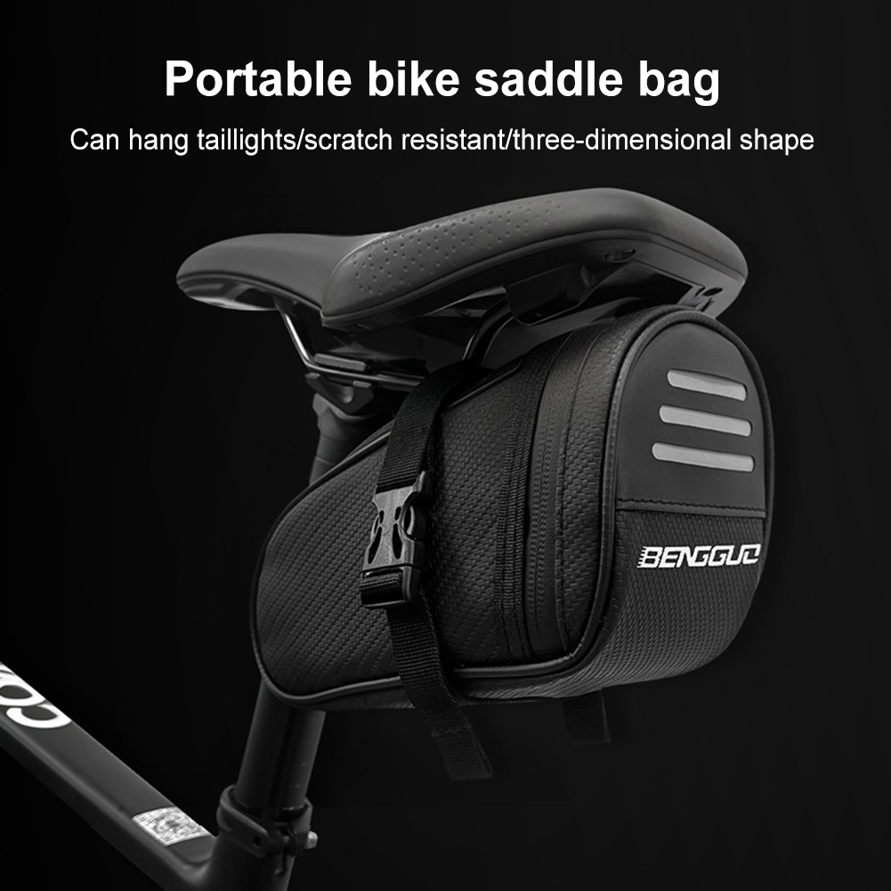 Tas Sadel Sepeda 1L Tas Ekor S - Mountain Biking Waist Pack ulasan dan harga