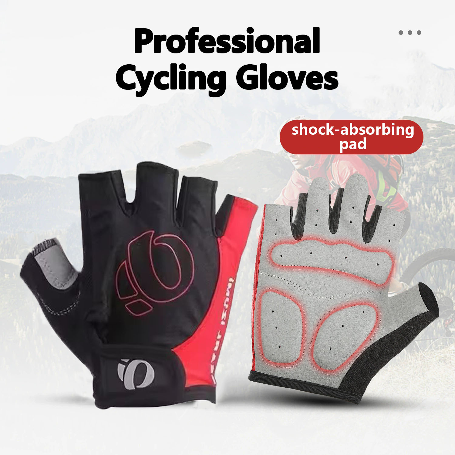 Sarung Tangan Setengah Jari An - Mountain Biking Gloves ulasan dan harga