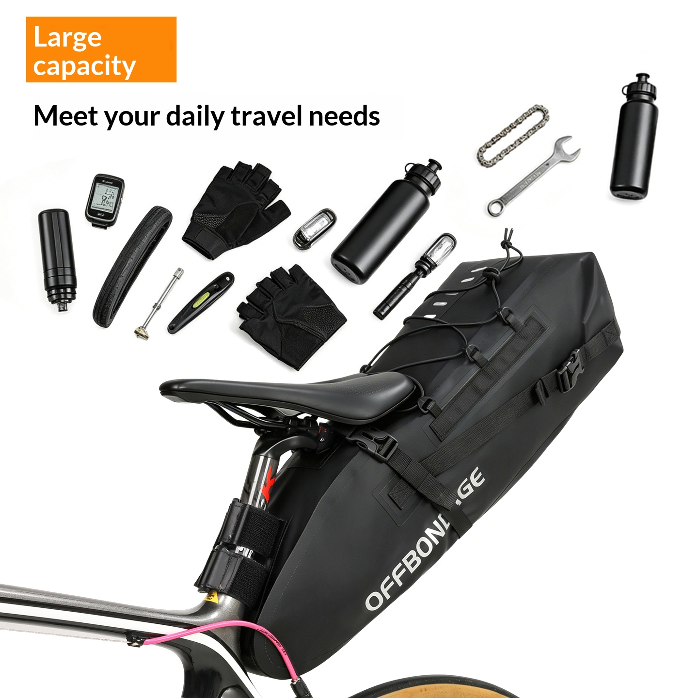 OFFBONDAGE Tas Belakang Sepeda - Mountain Biking Waist Pack ulasan dan harga